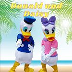 Donald and Daisy Duck