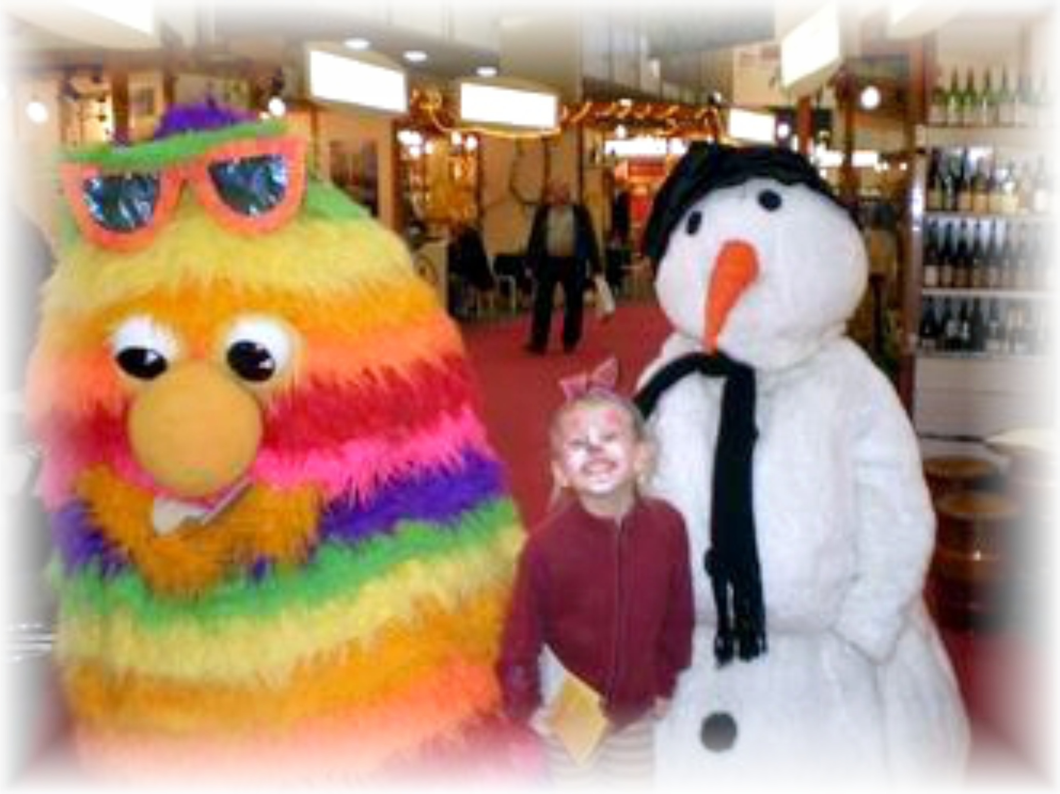 Animationsfiguren_ Schneemann und Kiki