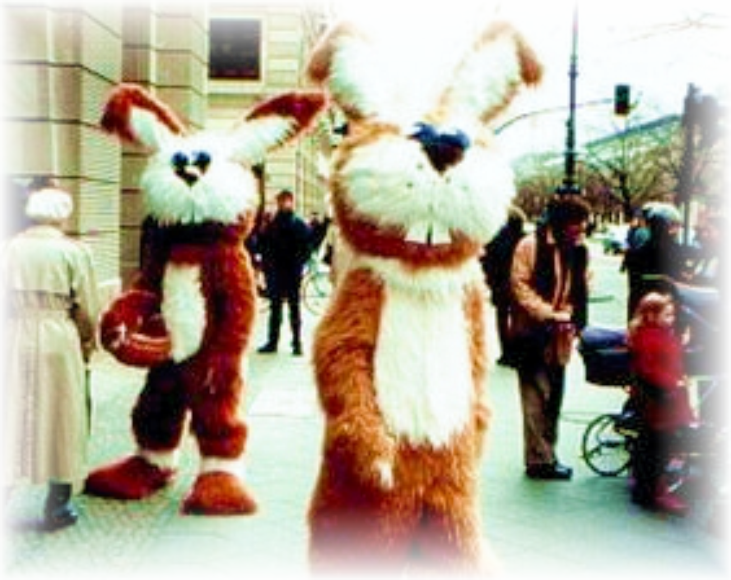 Osterhasen Lauffiguren