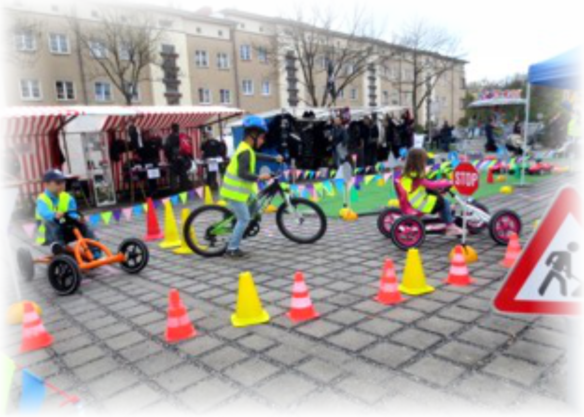 Bobbycar-Parcours