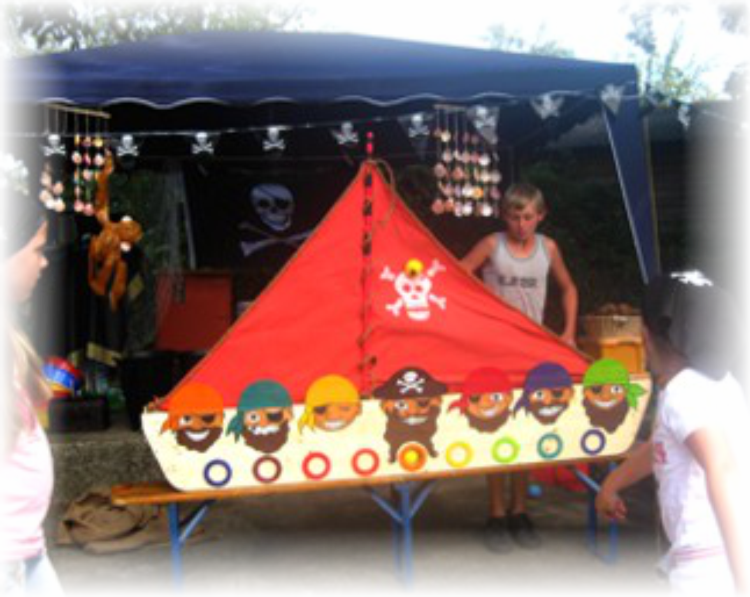 Piratenfest mit Piratenschiff